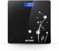 Ant Esports Flora Bud Digital Weighing Scale, Highly Accurate Digital Bathroom Body Scale, Precisely Measures Weight up to 180Kg