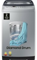 Samsung 7 kg Fully-Automatic Top Loading Washing Machine (WA70A4002GS/TL, Imperial Silver, Diamond drum)