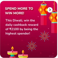 Fave- Win daily cashback reward of 2100 rs by being the highest spender