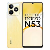 realme narzo N53 (Feather Gold, 6GB+128GB) 33W Segment Fastest Charging 