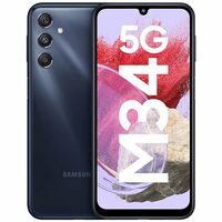 Samsung Galaxy M34 5G (Midnight Blue,6GB,128GB)|120Hz sAMOLED Display