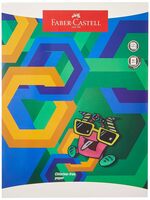 Faber-Castell LONG BOOK 24 CM X 18CM SQUARE ONE SIDE LINE AND ANOTHER SIDE BLANK, PAGES 172