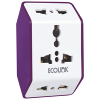 Philips Ecolink 6 Amps Multiplug Socket (High Grade Plastic Body, 913715174001, White)