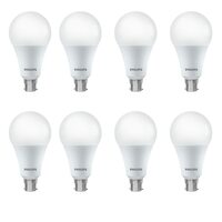 Philips 16 Watt LED Bulb, Base B22,Cool Day Light, Pack of 8