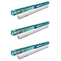 Philips Reserve Plus Rechargeable Emergency Inverter LED Batten | 20-watt Compact 3-feet LED Batten/Tubelight, Cool Day Light, Pack of 3