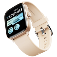 boAt Ultima Call Smartwatch with Bluetooth Calling (46.5mm HD Display, IP68 Sweat Resistant, Cherry Blossom Strap)