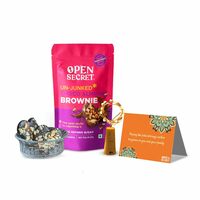 Open Secret Diwali Gift Box | Healthy Snacks I 3 Item Gift Combo - Premium Gift Hamper I Gourmet Gift I Birthday Gift I Gifts for Men I Diwali Gift Hamper I Diwali Gift For Employees