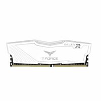TeamGroup T-Force Delta RGB 16GB DDR4 RAM Upto 3600MHz Desktop Gaming Memory with One-Click Overclocking - (16GB, White) - TF4D416G3600HC18J01