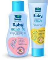 Parachute Advansed Baby Massage Oil & Nourishing Cream with Virgin Coconut Oil (Multicolor)