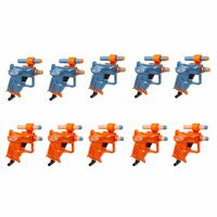 Nerf Elite Ace SD-1 Party Pack, 10 Blasters and 20 Elite Darts, Priming Handle, Multicolor