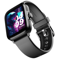 boAt Ultima Call Smartwatch with Bluetooth Calling (46.5mm HD Display, IP68 Sweat Resistant, Active Black Strap)