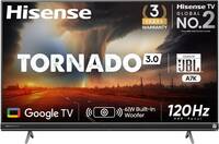 Hisense Tornado 139 cm (55 inch) Ultra HD (4K) LED Smart Google TV 2023 Edition with Built-in JBL Soundbar