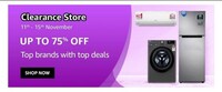 Appliances Clearance Sale - Up to 75% off + Bank offers