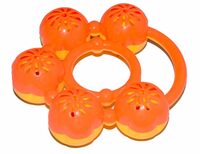 Crackles Colourful Rattles for Little Babies/Kids/Toddlers/Newborns-Pack of 1 (Random Color Will be Sent)