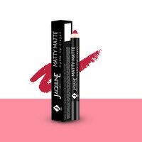 Jaquline USA Matty Matte Lip Crayon |2.8g Kisses & Pouts 3| Long lasting | Highly pigmented | Intense color payoff | High matte finish | Smooth application