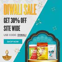 My Protein Diwali Sale - 40% off (Discount code) + 500 off with referral code
