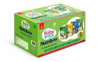 Babyvita® Nutribox Prime - Banana Powder, Ragi Powder, Rice Banana Powder & Instant Multimillet Wheat Apple Powder Combo Pack Meal Kit (4 x 50g)