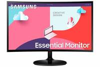 Samsung 27-inch(68.5cm) FHD, 1800R Curved 1,920 x 1,080 Monitor, 75Hz, VA Panel, Slim Design