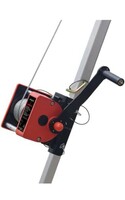 KARAM Winch with 20 mtr GI wire Rope for Reliable Load Handling |Fall Protection PN801
