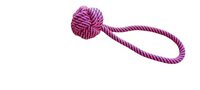 (Lowest Price) Dogista Durable Small TUG Knotted Cotton Rope Toys for Teeth Cleaning and Chewing, Small & Medium Dog/Cat/Puppy (Multicolour)., (STRT254)
