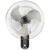 HAVELLS V3 45cm Sweep 3 Blade Wall Fan (1400 RPM Max Spin Speed, FHWV3TFSLB18, Silver/Black)