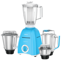 Havells Momenta NV 750 Watt 4 Jars Mixer Grinder (21000 RPM, Built-in Overload Protection, Blue)