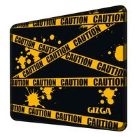 GIZGA essentials (25cm x 21cm Gaming Mouse Pad, Laptop Desk Mat, Computer Mouse Pad with Smooth Mouse Control, Mercerized Surface, Antifray Stitched Embroidery Edges, Anti-Slip Rubber Base