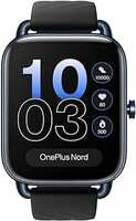 OnePlus Nord Watch with 1.78 AMOLED Display, 60 Hz Refresh Rate, 105 Fitness Modes, 10 Days Battery, SPO2, Heart Rate, Stress Monitor, Women Health Tracker & Multiple Watch Face [Midnight Black] 