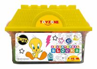 Toyzone Tweety Educational Hut Blocks 121 Pcs -81081 | Blocks Game | Educational Blocks | Hut Pack | Educational Toy for Kids | Smart Activity Fun and Learning Blocks | Colorful Blocks for boys & girls | Tweety Block P