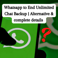 Google Drive Whatsapp Backup Limit Reduced | Alternatives & more