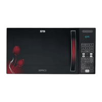 IFB 30FRC2 30L Convection Microwave Oven with 101 Autocook Menus (Black Floral)