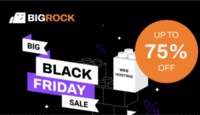 BigRock black friday sale :  Up to 75 % off on All Web & Cloud Hosting Plans for 1, 2 and 3 Years