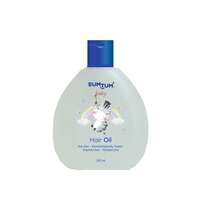 Bumtum Baby Hair Oil Natural For Babies/Child/Kids All Hair Type Nourishing For Babies, Sulphates & Parabens Free (Floral Fragrance, 200 ML, 0-5 Year)