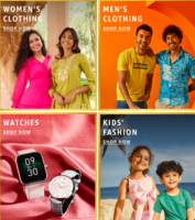 Mega Fashion Days (Nov 17-21) Upto 85% instant discount + 10% off on BOB Credit Card