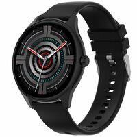 Fire-Boltt Phoenix AMOLED 1.43" Display Smart Watch, with 700 NITS Brightness, Stainless Steel Rotating Crown, Multipe Sports Modes & 360 Health (Black)