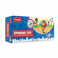 Funskool Games Spinning top | The Traditional Outdoor Games of India | 1-2 Players | 6 & Above
