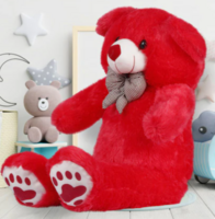 Ziraat 4 Feet Red Teddy Bear/Lovely/Hug gable/American Big Teddy