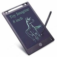 Toy Imagine™ 8.5 inch LCD Writing Tablet for Children. 3-8 Years Digital Magic Slate | Electronic Notepad | Scribble Doodle Drawing Rough Pad | Best Birthday Gift for Boys & Girls