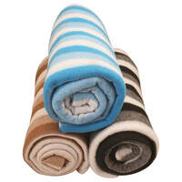Home One Polar Fleece Assorted Polyester Single Blanket 215x130 cm