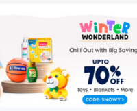 Firstcry-Upto 70% OFF* - Sitewide - Anything, Everything