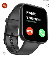 Limited-time deal: TAGG Connect Max Smartwatch with 1.80" Biggest Display & Advanced Calling | Fast Charging | 320 * 385px Resolution | 150+ WatchFace | Qwik Connect | HR, SPO2, SOS, Games, Calculator & More, Black 