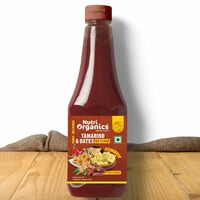 Nutri Organics Khatti Mithi Imli Sauce - 250g | Rich & Tangy Tamarind Taste 