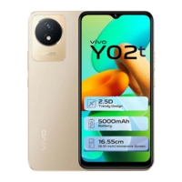 vivo Y02T (4GB RAM, 64GB, Sunset Gold)