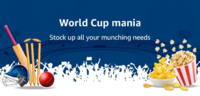 Amazon World Cup Mania Upto 40% off on Ice - cream, Fruit Juice & More