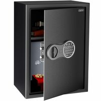 Lifelong LLHS20 56 Litres Home Safe Electronic Locker| Digital Security Safe for Home & Office, 2 Cubic Feet(1 Year Warranty, Black)