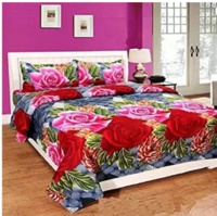Double Bed Bedsheet @199