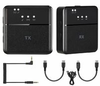 Wireless Go III Microphone System For Type C android Mobiles, iPhone iOS, DSLR,Camcorder,Tablet  [Apply ₹100 off Coupon]