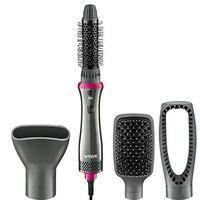 VGR V-408 Professional Hot Air Styler Set for Women's (Grey, Pink)