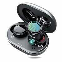 EDYELL C5M Wireless Earbuds with Tiny Size: 32H Playtime Noise Cancelling Earbuds Bluetooth 5.3 Bluetooth Earbuds with Mic IPX7 Waterproof Touch Control Earphones for Music