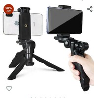 SUBTON Photography Mobile Holder Mini Tripod Camera Stand with Horizontal & Vertical Rotation | for Vlogging, Video Shooting, YouTube etc Compatible with All Mobile Phones, Action GoPro Cameras DSLR 
